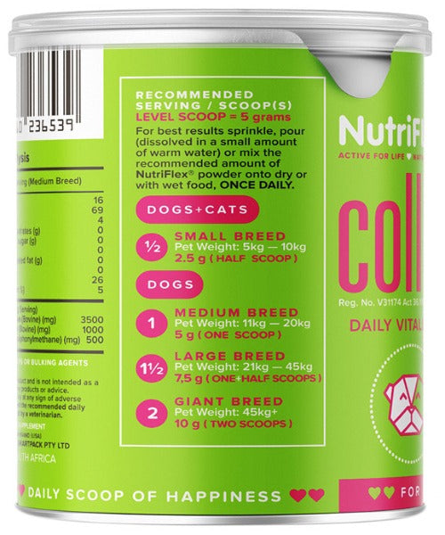 NutriFlex® Collagen Maintenance Complex For Dogs & Cats The Pet