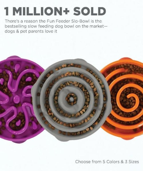 Outward Hound Fun Feeder Grey - Dogs