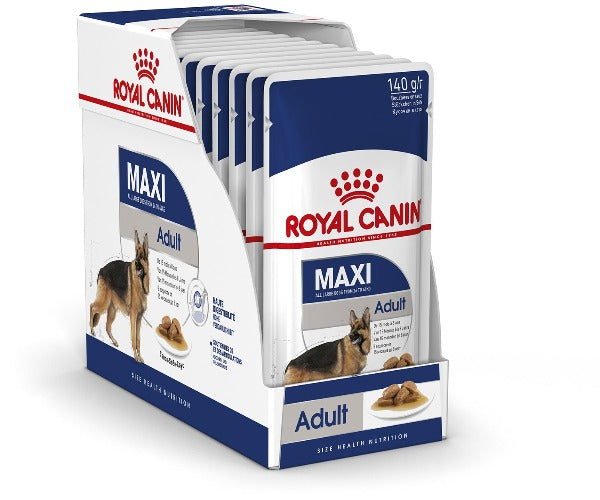 Royal Canin Maxi Adult Wet Food Pouches 10 x 140g
