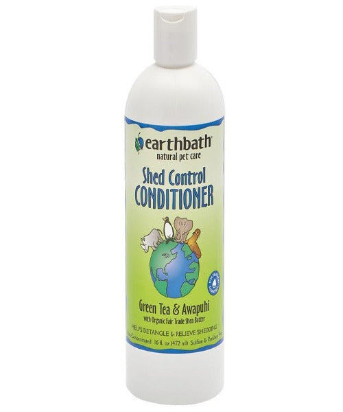 Earthbath Shed Control Conditioner - Green Tea & Awapuhi