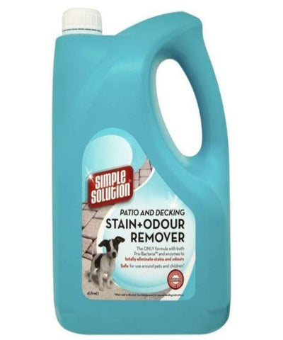 Simple Solution Patio & Deck Stain & Odour Remover 4 L - Pet Mall